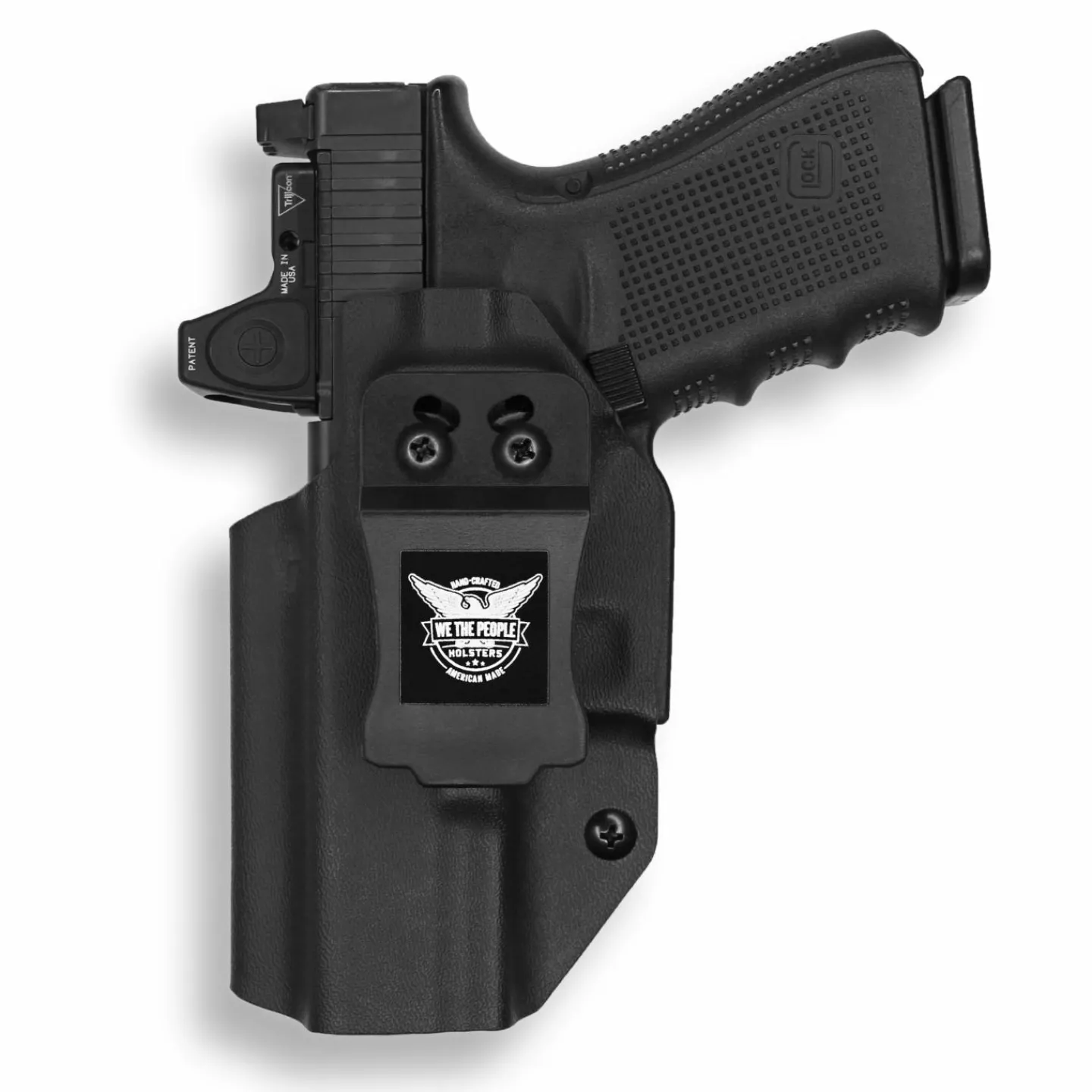 We The People Holsters 1911 4" Commander 45ACP with Rail Only Red Dot Optic Cut IWB Holster Clearance