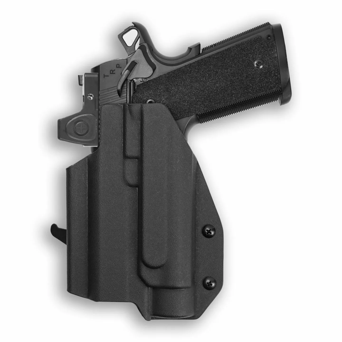 We The People Holsters 1911 4" Commander 45ACP with Streamlight TLR-1/1S/HL Light Red Dot Optic Cut OWB Holster