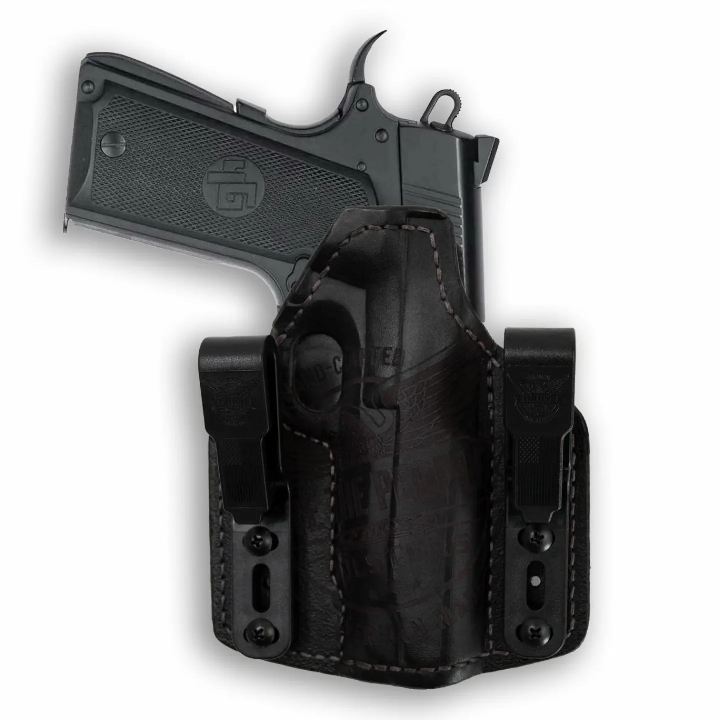 We The People Holsters 1911 4" Commander No Rail Only Independence Leather IWB Holster Sale