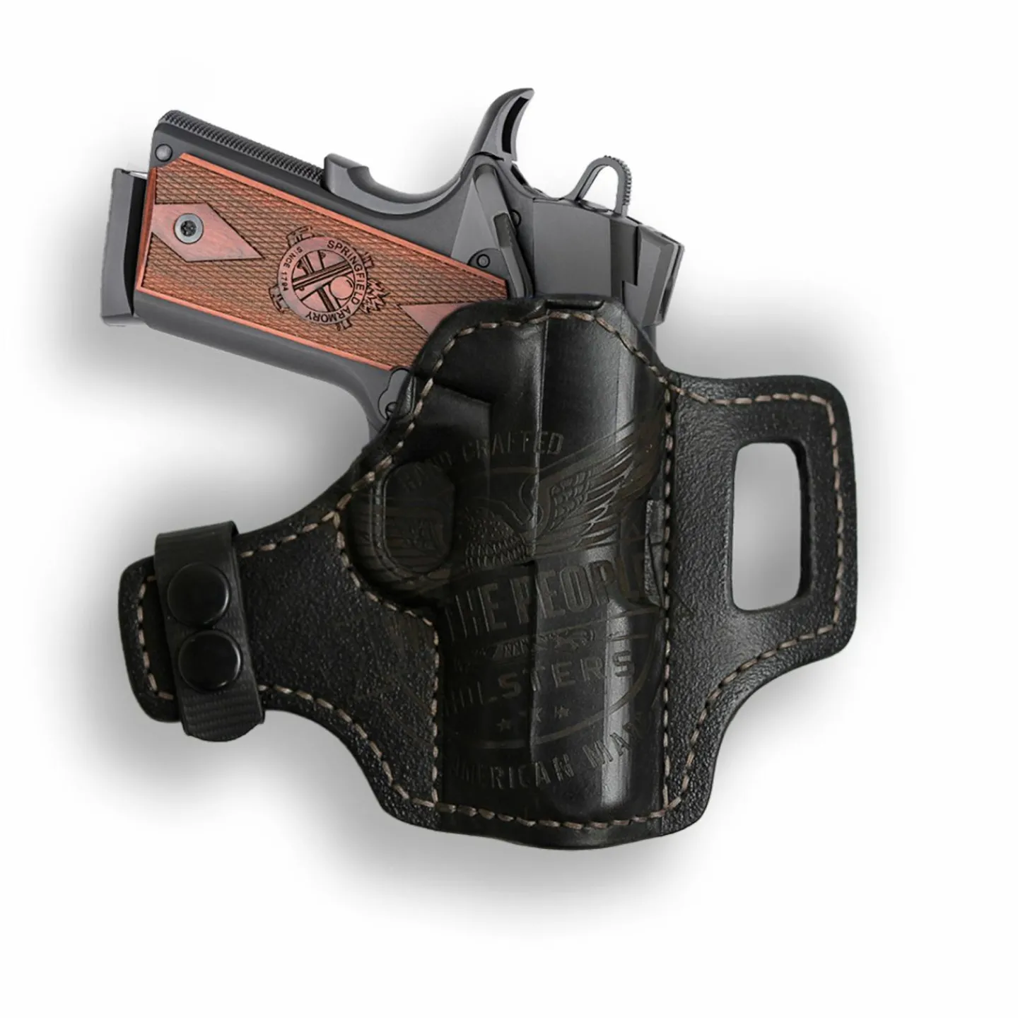 We The People Holsters 1911 4" Commander No Rail Only Independence Leather OWB Holster Sale