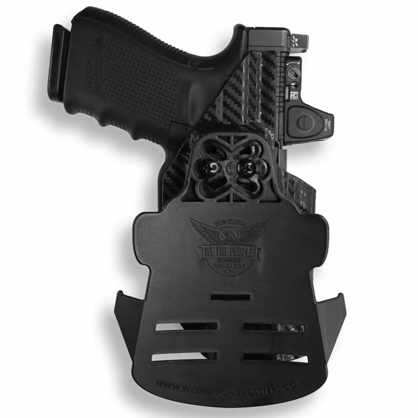 We The People Holsters 1911 3.25" Defender 45ACP No Rail Only Red Dot Optic Cut OWB Holster Hot