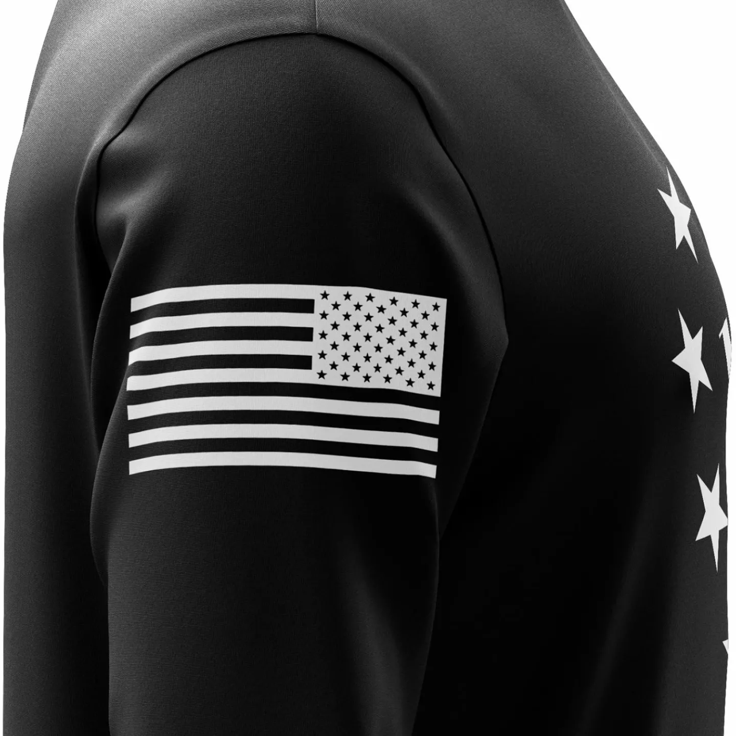 We The People Holsters 1776 Betsy Ross Flag Long Sleeve Shirt Black Discount