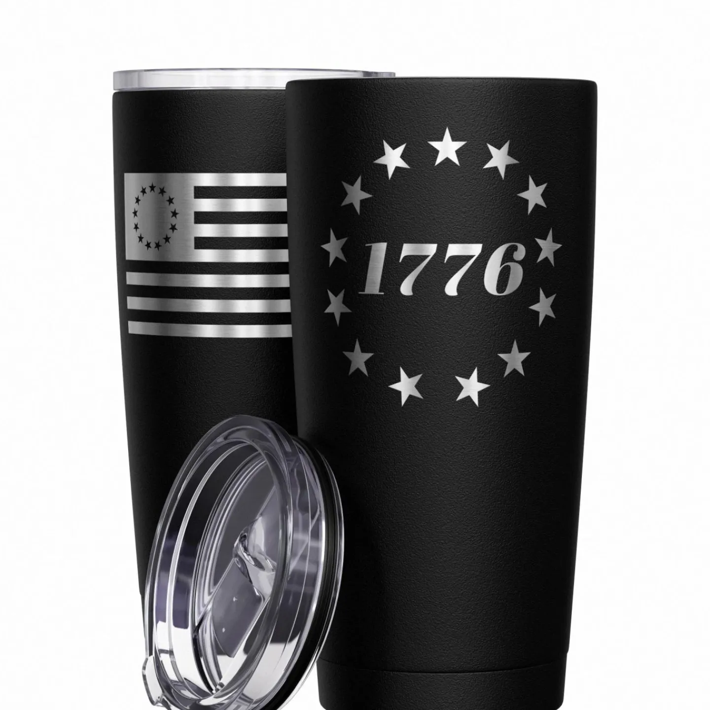 We The People Holsters 1776 Betsy Ross Flag Stainless Steel Tumbler Hot