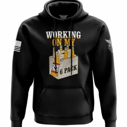 We The People Holsters 6 Pack Hoodie Black Clearance