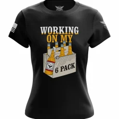 We The People Holsters 6 Pack Women's Short Sleeve Shirt Black