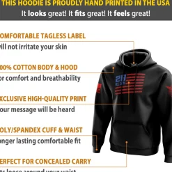 We The People Holsters 2A All Day Hoodie Black Discount