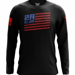 We The People Holsters 2A All Day Long Sleeve Shirt Black Outlet