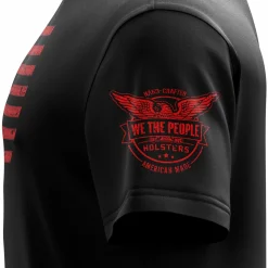 We The People Holsters 2A All Day Short Sleeve Shirt Black Hot