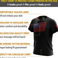 We The People Holsters 2A All Day Short Sleeve Shirt Black Hot