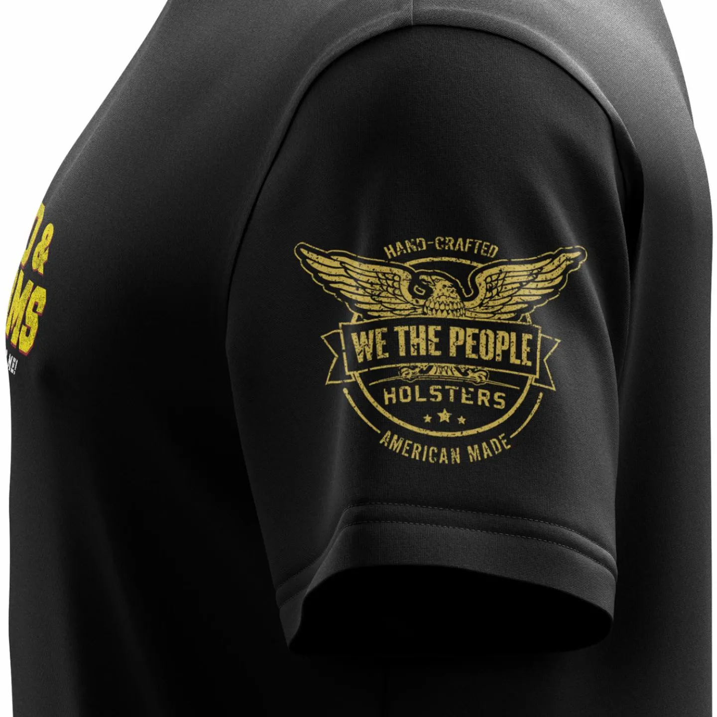 We The People Holsters Alphabet Party Short Sleeve Shirt Black Outlet