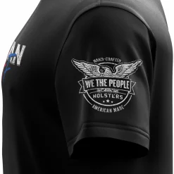We The People Holsters American AF Short Sleeve Shirt Black New