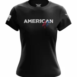 We The People Holsters American AF Women's Short Sleeve Shirt Black Best