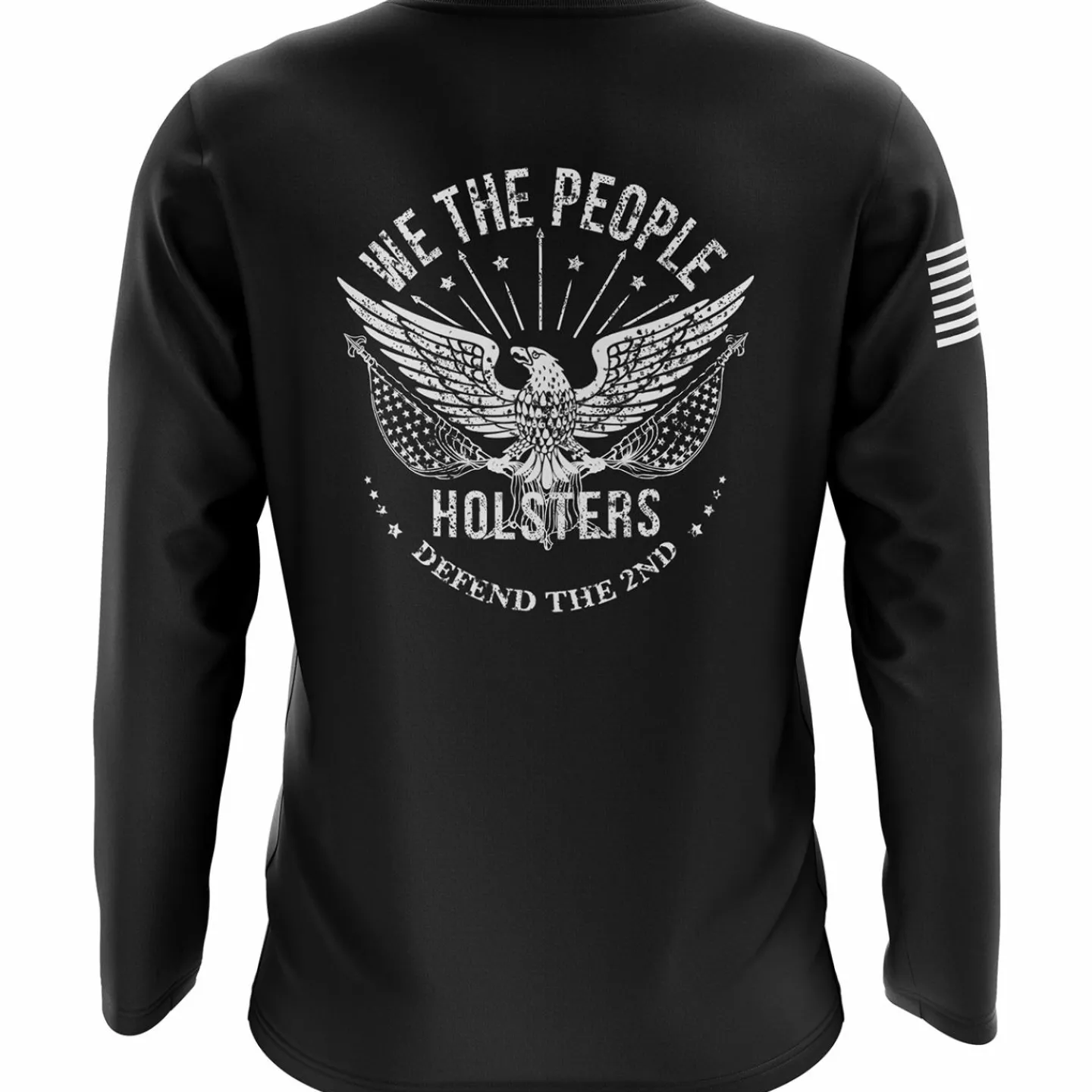 We The People Holsters American Eagle Defend the 2nd Long Sleeve Shirt Black Best