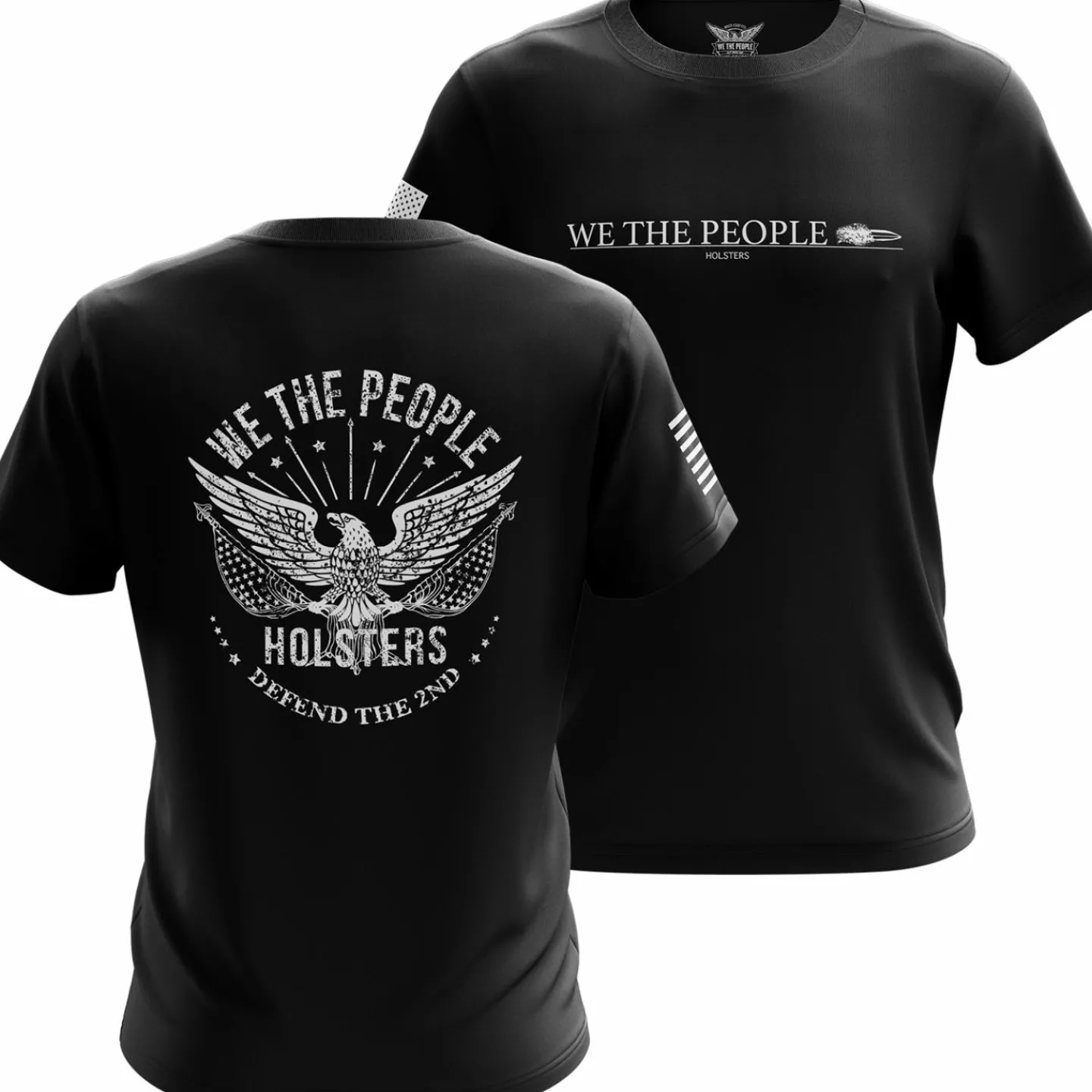 We The People Holsters American Eagle Defend the 2nd Short Sleeve Shirt New