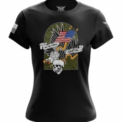 We The People Holsters American Eagle Women's Short Sleeve Shirt Black Hot