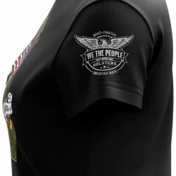 We The People Holsters American Eagle Women's Short Sleeve Shirt Black Hot