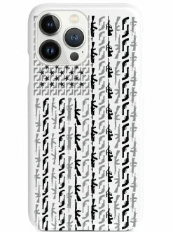 We The People Holsters American Flag in Guns - Black and White Case