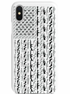 We The People Holsters American Flag in Guns - Black and White Case