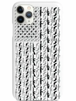 We The People Holsters American Flag in Guns - Black and White Case