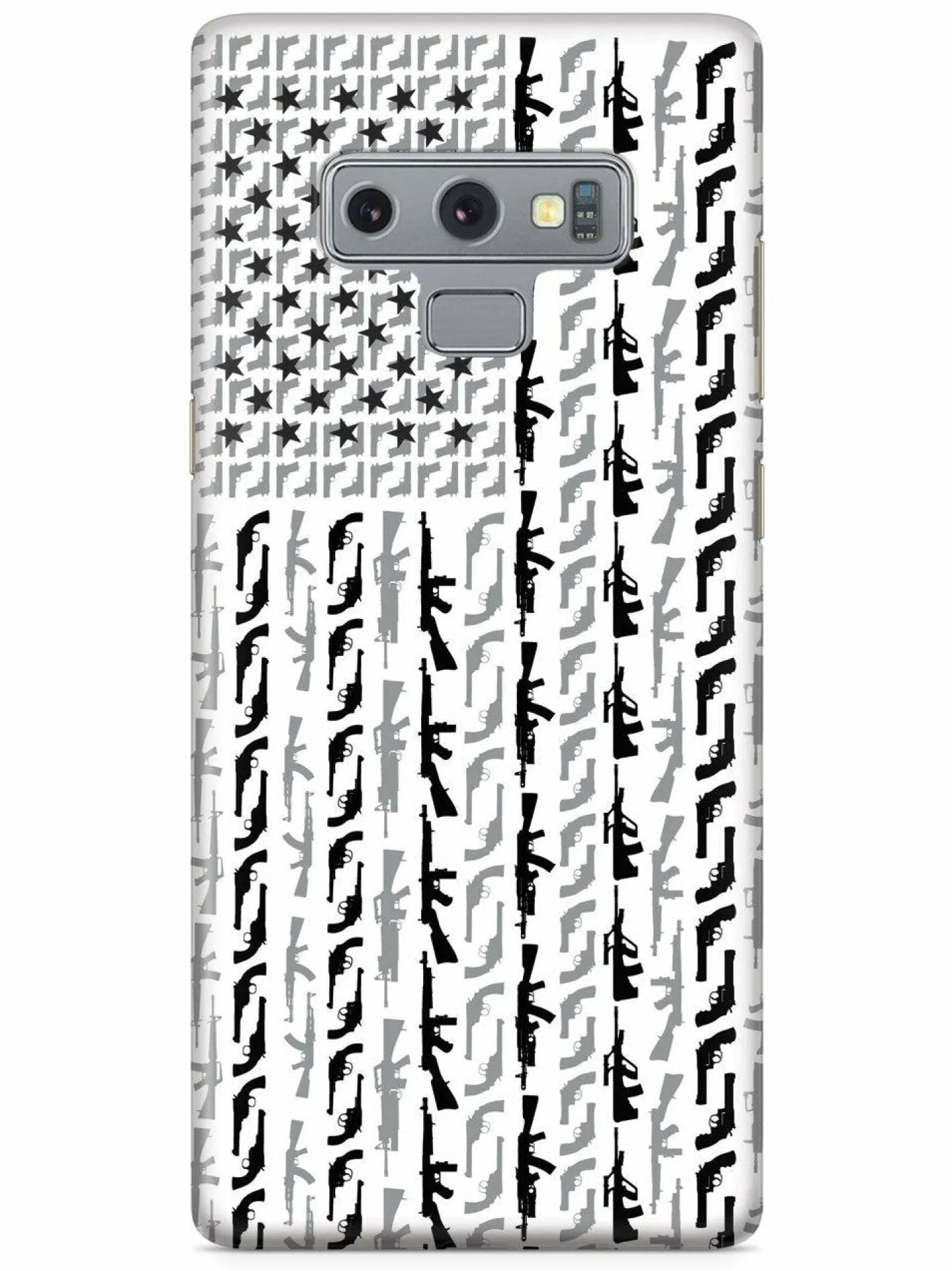 We The People Holsters American Flag in Guns - Black and White Case