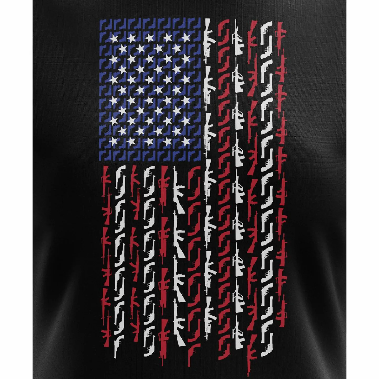 We The People Holsters American Flag in Guns - Patriotic Colors Women's Short Sleeve Shirt Best