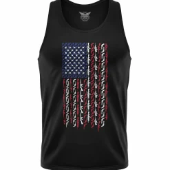 We The People Holsters American Flag in Guns - Patriotic Colors Men's Tank Top Outlet