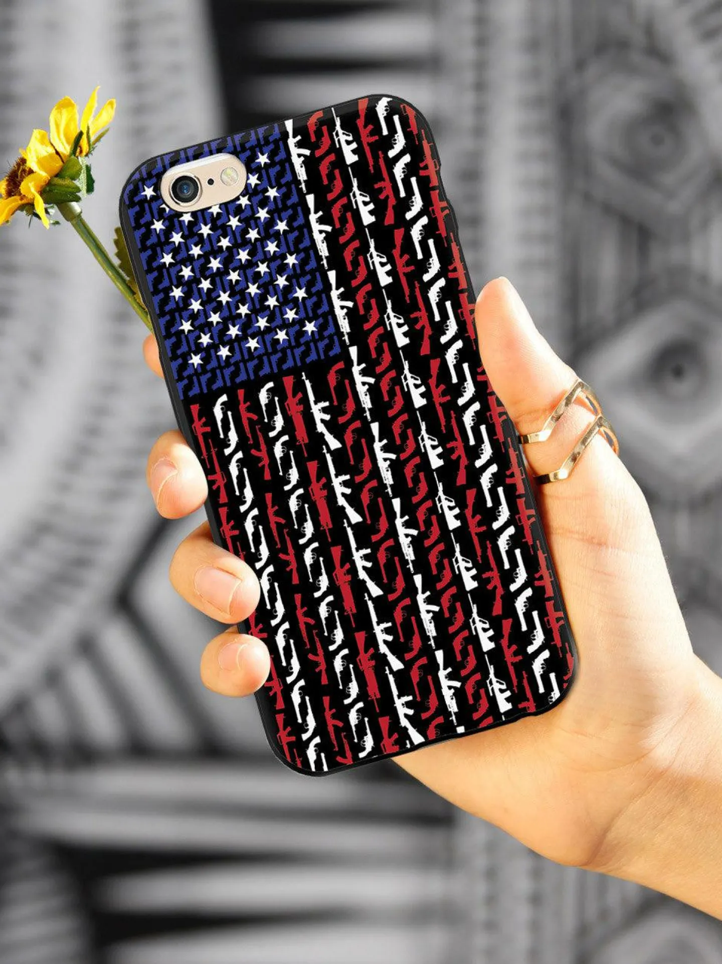We The People Holsters American Flag in Guns - Patriotic Colors Case Outlet