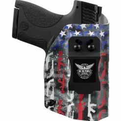 We The People Holsters American Flag in Guns Patriotic Colors Custom Printed Holster - IWB Kydex Holster Discount
