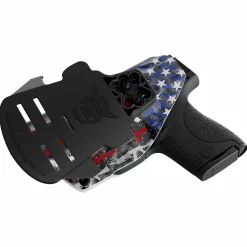 We The People Holsters American Flag in Guns Patriotic Colors Custom Printed Holster - OWB Kydex Holster Sale