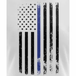 We The People Holsters American Flag Thin Blue Line Women's Short Sleeve Shirt Sale