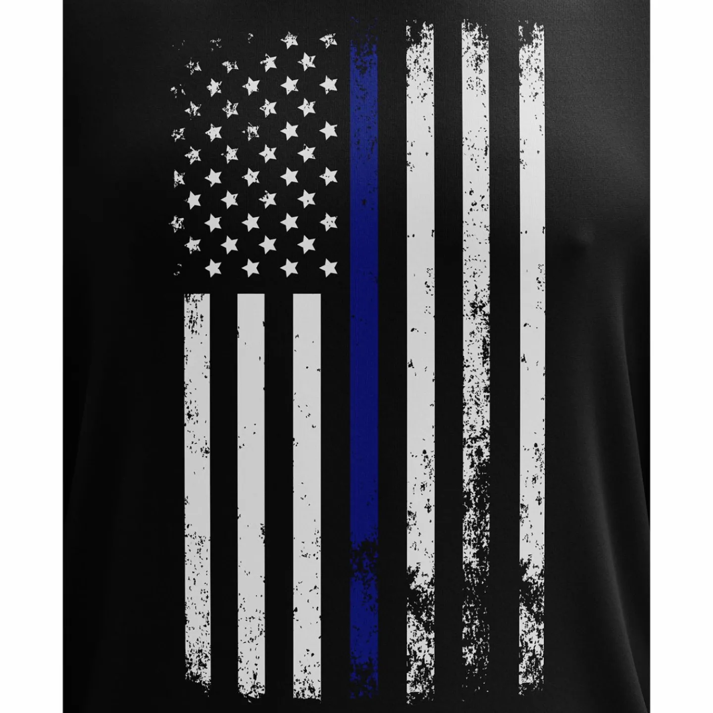 We The People Holsters American Flag Thin Blue Line Long Sleeve Shirt Black Discount