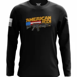 We The People Holsters American Jedi Long Sleeve Shirt Black