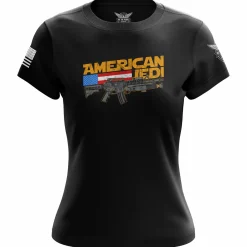 We The People Holsters American Jedi Women's Short Sleeve Shirt Black Sale