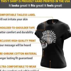 We The People Holsters Ammo Spartan Women's Short Sleeve Shirt Black Sale