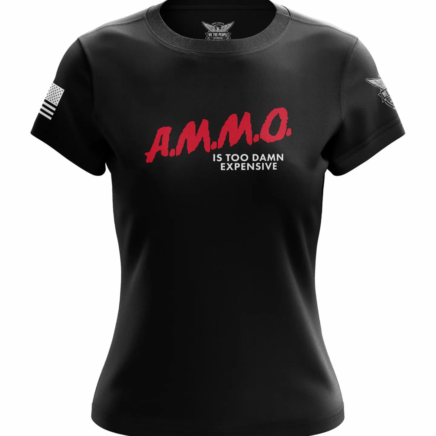 We The People Holsters A.M.M.O. Women's Short Sleeve Shirt Black Hot