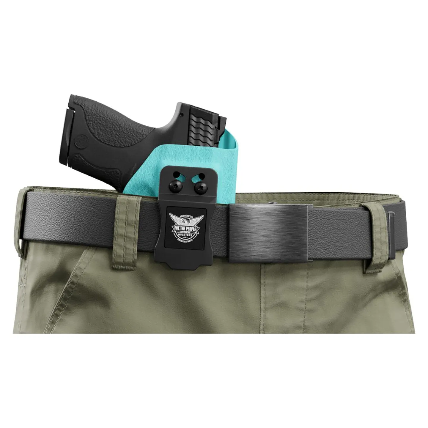 We The People Holsters Aqua Custom Printed Holster - IWB Kydex Holster