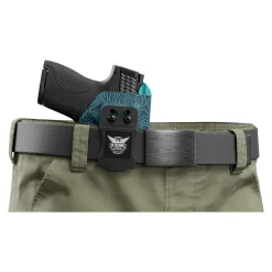 We The People Holsters Aqua Topographic Map Custom Printed Holster - IWB Kydex Holster