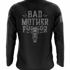 We The People Holsters Bad MF Long Sleeve Shirt Black