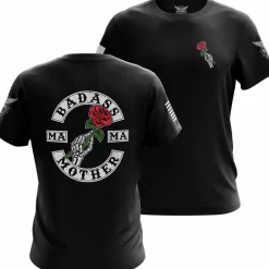 We The People Holsters Badass Mother Short Sleeve Shirt Black New