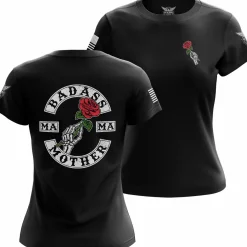 We The People Holsters Badass Mother Women's Short Sleeve Shirt Black Best