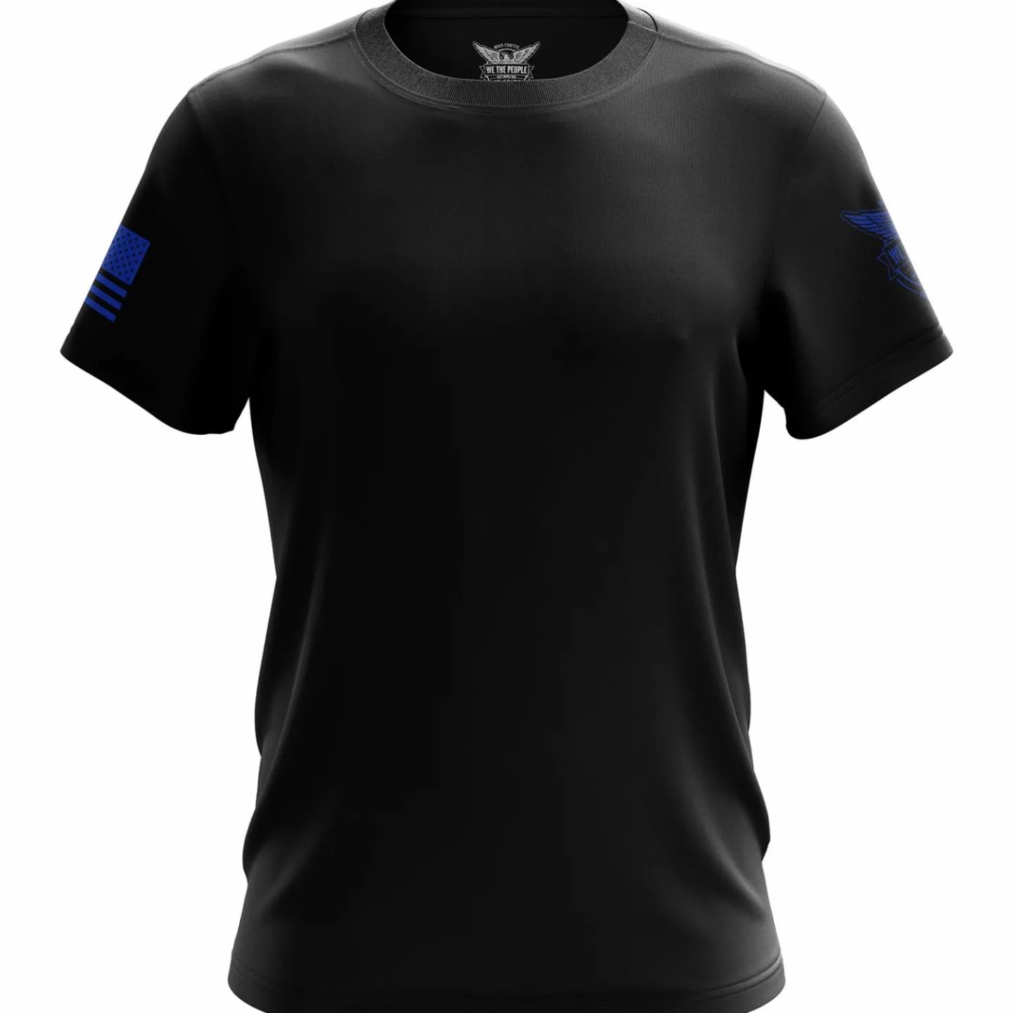 We The People Holsters Basic - + Blue Short Sleeve Shirt Black Hot