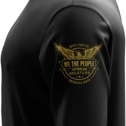 We The People Holsters Basic - + Gold Long Sleeve Shirt Black Outlet
