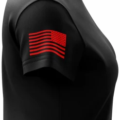 We The People Holsters Basic - + Red Women's Short Sleeve Shirt Black Sale