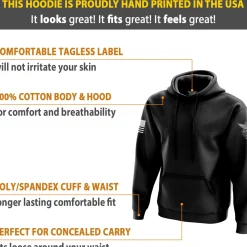 We The People Holsters Basic - + White Hoodie Black Sale