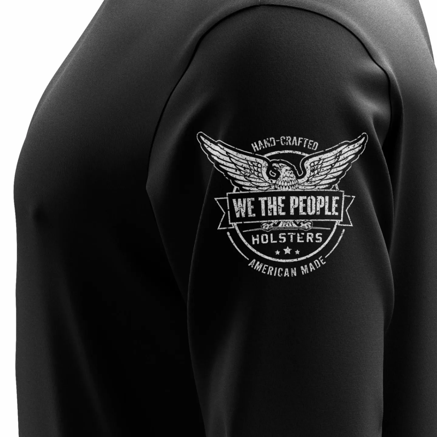 We The People Holsters Basic - + White Long Sleeve Shirt Black Clearance