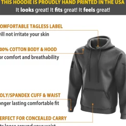We The People Holsters Basic - + Black Hoodie Charcoal Best