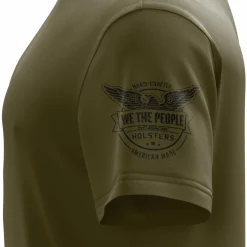 We The People Holsters Basic - + Black Short Sleeve Shirt Olive Sale