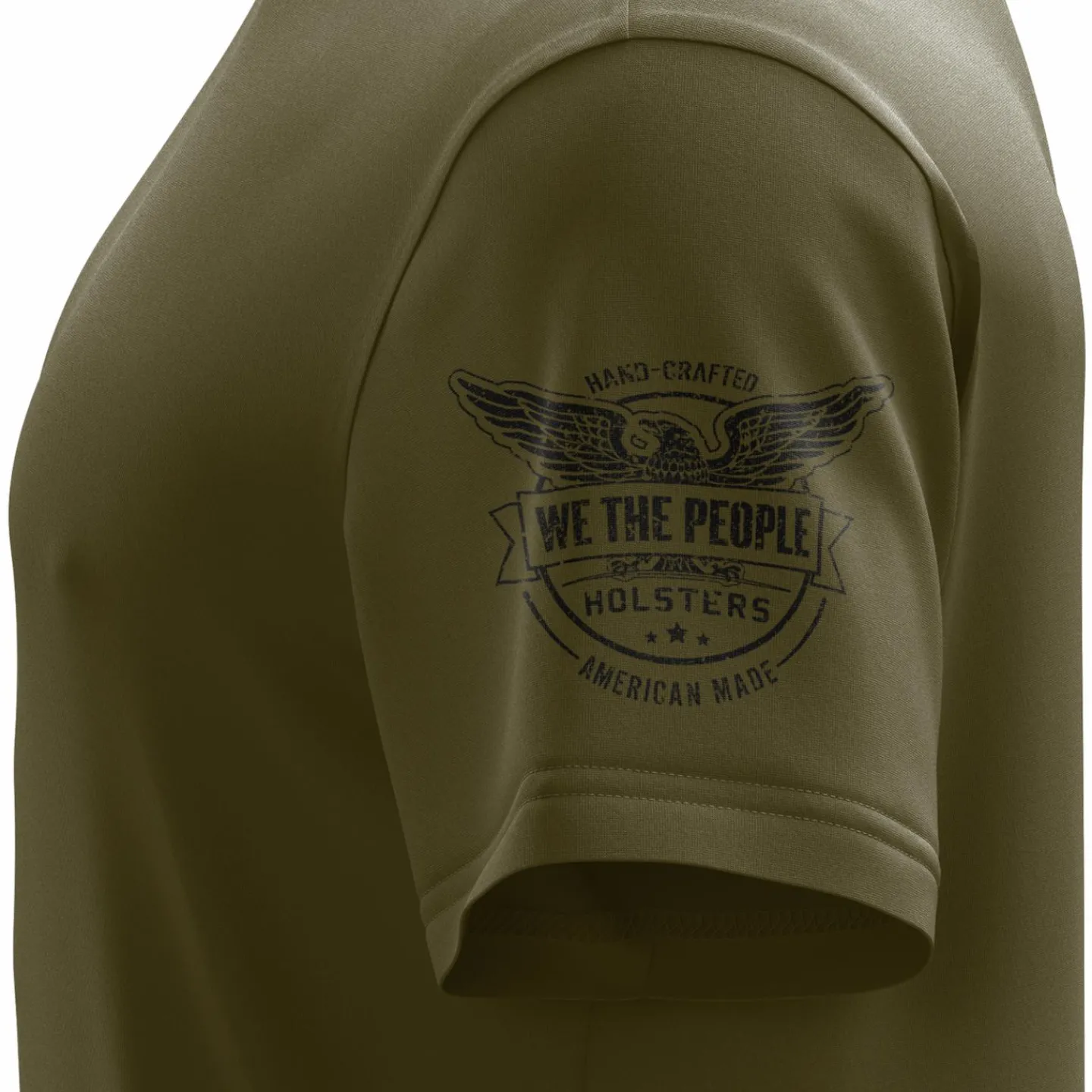 We The People Holsters Basic - + Black Short Sleeve Shirt Olive Sale