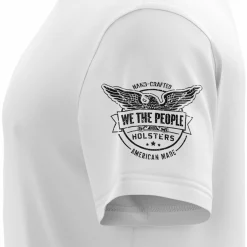We The People Holsters Basic - + Black Short Sleeve Shirt White Sale