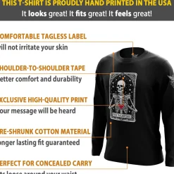 We The People Holsters Be My Valentine Long Sleeve Shirt Black Online